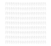 COHEALI 50pcs Wire Binding Spines Double Loop Wire Binding Rings 15.9mm Metal Iron Sturdy Fit for Organizing Files Accounting Firm Supplies