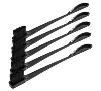 COHEALI 5pcs Dual Head Eyebrow Brush with Soft Bristles and Pp Material, Eyebrow Shaping and Lash Separating Tool for Professional Makeup Artists and Women