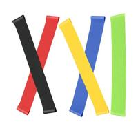 COHEALI 5pcs Elastic Chair Bands for Classroom and Office Desks, Multi-Color Resistance Loop Bands for Leg Stretching and Sensory Seating, Suitable for with and Adult Exercise