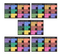 COHEALI 5pcs Notepad Sticker Month Index Sticker Waterproof Copper+Glue Adhesive Labels for Personal Use Gift for Friends Office Workers Student Parties Random Color