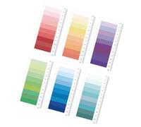 COHEALI 6 Sets Book Tabs Index Sticker 150 Sheets Per Set Creative Multi-Function Classify Notes Paper Lightweight Office Home Use