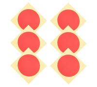 COHEALI 6 Sheets Red Reflective Pressure Gauge Indication Stickers Self-Adhesive Label Tags with High Definition Clear Markings for Accurate Gauge Readings and Wide Compatibility