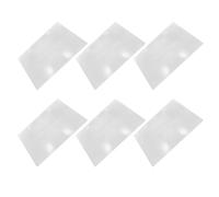 COHEALI 6Pcs A4 Ultra-Thin Full Page Magnifying Sheets 3X Handheld Reading Magnifier for Seniors Lightweight Flat Optical Lens Bookmark Magnifying Tool for Books Maps