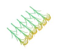 COHEALI 6pcs Architectural Model Crops with Realistic Detailing Plastic Rice Plants for Diorama Scenery Supplies, for Educational Diorama and Railway Train Landscaping