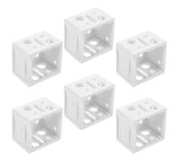 COHEALI 6pcs Blind Holders Blind Bracket 1 Inch Abs White Classic Style Fine Workmanship Use for Curtains Installation