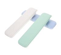 COHEALI 6pcs Makeup Brush Organizer Box Portable Slim Cosmetic Brush Storage Case Large Capacity Not Easy to Damage Assorted Color for Travel