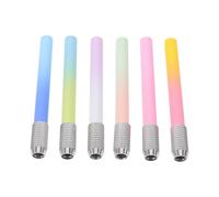 COHEALI 6pcs Pencil Extenders with Ergonomic Design and Comfortable Grip, Plastic Pencil Lengtheners Suitable for Pens with 0.7cm Diameter, for Home and Classroom Use by Artists and Office