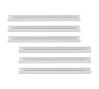 COHEALI 6pcs White Heating Pipe Covers with Universal Compatibility Pvc Material Protect Pipes from Bumps Dust and Moisture for Homes Elegant Home Upgrade Tidy Stylish Decor Solution