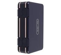 COHEALI 7 Day Tablet Organiser Medication Organizer Spacious Double-Layered Pp Compartments for Morning Afternoon Evening Modern Design Blue Portable Pill Box for On-the-go Use