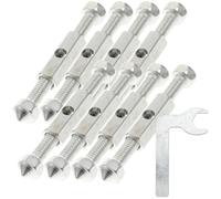 COHEALI 86-Type Electrical Junction Box Repair Tool Kit, 10pcs Insulation Support Rods for Wall Cassette Damage Restoration, Multi-Function Cassette Repair Device