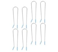 COHEALI 8pcs Hot Roller Securing Pin Curlers Clips 304 Stainless Steel Compact Gentler Way to Curl Hair Suitable for Hair Give Them as A