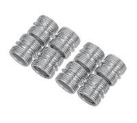 COHEALI 8pcs Metal Storage Shelf Connector Nuts for Closet Shelving Support and Wire Rack, Cold Heading Steel Material, 22mm Diameter, Universal Compatibility for Kitchens and Home Use
