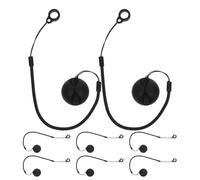 COHEALI 8pcs Pen Leash for Clipboard and Pos Machine Touchscreens Elastic Stylus Pen Holder with Flexible Silicone Ring and Anti-lose Retractable Spiral Spring Cord for Banks and Offices