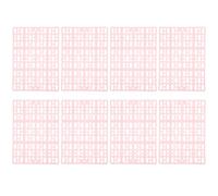 COHEALI 8pcs PET Cage Splicing Mat with Drainage and Anti-skid Foot Pads | Plastic DIY Cuttable Pieces, Pink Finish, for Bunny Cages, Bathroom Use, Scratch Protection