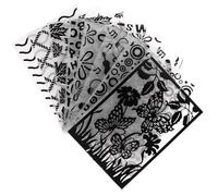 COHEALI 8pcs Plastic Embossing Templates for DIY Craft Decorations and Envelopes, Easy to Cut and Stimulate Creativity, Classic Different Style Stencils for Crafting Cards and Paper Art