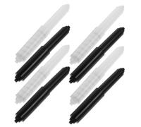 COHEALI 8Pcs Toilet Paper Holder Spring Rod Replacement Set Plastic Adjustable Spindle Inserts for Bathroom Tissue Roll Holders Compatible with Standard