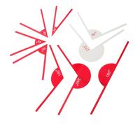 COHEALI 9pcs Multi Angle Measuring Device Acrylic Protractors Portable Design Versatile Applications for Math Learning and Engineering Drafts