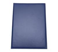 COHEALI A4 Leather Certificate Cover Certificate Folder Padded Leatherette Holder Displays Horizontally Blue for Home and School Use