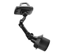 COHEALI Adjustable Car Cup Holder Phone Mount Stand Universal Black Car Cup Phone Holder with Long Arm Joint for Travel and Driving