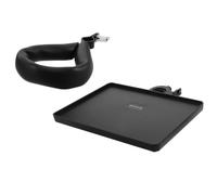 COHEALI Adjustable Clarinet Stand Holder with Metal Tray for Woodwind Instruments, Universal Compatibility and Stable Support, Suitable for Outdoor Events and Lessons, Compact Size