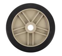 COHEALI Air Compressor Replacement Wheel Rubber Caster for Belt Air Compressor Parts Effortless Mobility and Stable Support, Sturdy Heavy Duty Wheel for Workshop and Industrial Use