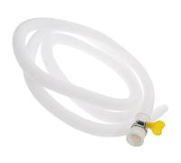 COHEALI Air Conditioner Drain Hose Extension 1 Meter Flexible Waterproof PVC Tube with Hose Clamp for Window Units Outdoor Condensate Water Drainage
