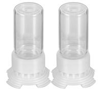 COHEALI Ant Nest Water Feeder and Ant Feeding Cup with Visible Acrylic Design, for Precise Hydration, Suitable for Terrariums, 2Pcs Set
