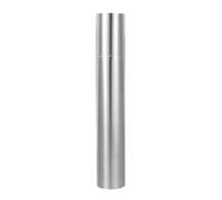 COHEALI Birth Certificate Holder, Silver-Plated Certificate Storage Tube, Stainless Steel Document Tube Holder for Wedding Marriage Certificate Storage and Keepsake