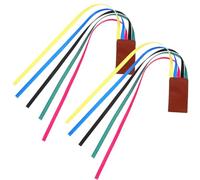 COHEALI Book Page Markers Set of 2 Decorative Ribbon Bookmarks for Students and Office Use Ribbon Tabs for Reading and Study