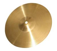 COHEALI Brass Crash Cymbals Set with Exceptional Sound and Deformation Resistance, Golden Jazz Drum Practice Cymbal for Percussion Instrument Accessory
