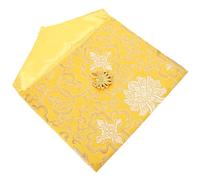 COHEALI Buddhist Scripture Pouch Embroidery Storage Pouch Chinese Style Pattern Cloth Material with Sponge Interior Prevents Books from Being Crushed Convenient to Open and Close