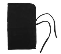COHEALI Canvas Roll up Brush Holder Large Capacity Pen Storage Bag with Multiple Fixed Positions for Easy Storing and Preventing Pen Point from Breaking, for Art Students
