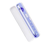 COHEALI Capacitive Pencil Storage Box Compatible with Apple Pencil 1st/2nd Gen for Stylus Holders, Violet Protective Case for Touch Pen Accessories, Portable Organizer for Tablet Users