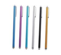 COHEALI Capacitive Stylus Pens with Replaceable Tips 6Pcs, Extra Long Universal Stylus for Mobile Phones and Tablets, Portable for Touch Screens and Drawing