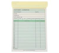 COHEALI Carbonless Paper Order Record Book for Receipts and Invoices, Lightweight Manual Duplicate Invoice and Bill of Sale Receipt Book, for Office and Company Record Keeping