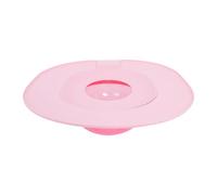 COHEALI Cat Training Toilet Seat for Indoor Use with Pink Pp Material, Featuring Spacesaving Solution and Gradual Training Mode, Includes Suction Cup and Litter Box Transition Guide
