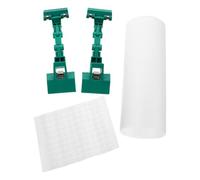 COHEALI Ceramic Pottery Splash Guard Shield Set with Mechanical Clamp, Pottery Screen Protector for Clay Wheel Forming, Splash Protection Panel for Ceramic Crafting Tools