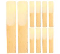 COHEALI Clarinet Reeds Convenient to Carry Replacement 10 Pcs Easy Installation Performance Reeds for Clarinet Players for Beginner and Experienced Musicians