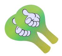 COHEALI Classroom Voting Paddles Fun Design Educational Accessory 2pcs with Thumbs and Thumbs Down Signs, Sturdy PVC Handheld Judging Boards for Teachers for Classroom Voting