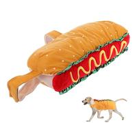 COHEALI Comfortable Lightweight Polyester Pet Festival Costume for Dogs and Cats, Orange Pet Leisure Outfit for Holiday and Celebration Wear