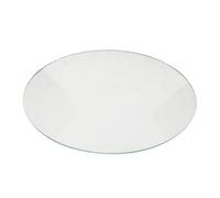 COHEALI Convex Clock Glass Replacement 3.2 Inch round Dome Cover for Mantel and Tabletop Clocks Glass Panel Compatible with DIY Projects Easy Installation