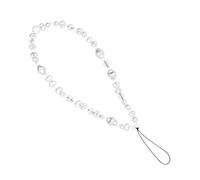 COHEALI Creative Crystal Mobile Phone Chain Unique Faceted Beaded Hanging Accessory Compact Design Elegant Style for Bag and Keychain DIY Decor