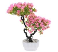 COHEALI Creative Plant Bonsai Decoration Artificial Plant Simulation Tree Ornament Plastic Easy to Take Care Looks Natural Greenery Modern Style Pastoral Style Wedding Decor