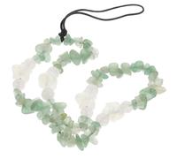 COHEALI Crystal Stone Phone Chain Decorative Phone Rope Beaded Cellphone Pendant Wearable on Wrist Anti-theft Stylish for Mp3 Keychain Accessories