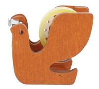 COHEALI Desk Tape Dispenser Tape Cutter 4.5x3x2inch Lightweight Wooden Pigeon Shape Adorable Chic Design Not Easy to Tip Over Arts and Crafts for People Who Love Arts and Crafts