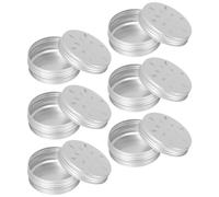 COHEALI Dog Scent Training Holders 6pcs Metal 80ml for Canine Nose Training and Professional Scent Detection in Dogs with Portable Design