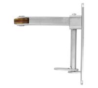 COHEALI Door Sequencer System with Automatic Door Closing Mechanism Metal and Plastic Construction Silver Finish Providing Additional Safety and Security in Narrow Spaces