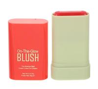 COHEALI Dual-purpose Ch lush Stick for Women with Effortless Application and Plastic Material, Natural Orange Colour Mini Blush for DIY Face Makeup Supplies