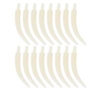 COHEALI Elephant with Realistic Design Plastic 100pcs Charms White Tooth Lightweight Material Easy Cleaning Bulk Pack for Jewelry Making for Art Exhibitions and Film Props