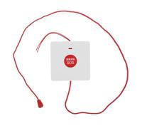 COHEALI Emergency Alarm Button Panel with Pull Cord - Wall-Mounted Fire Alarm Caregiver Alert Device for Office, Supermarket, and Elderly Emergency Use